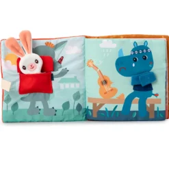 Lilliputiens Activity Book, Stella, Where is the Snuggle Cloth?