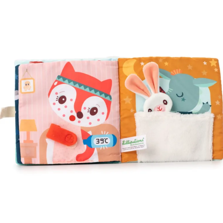 Lilliputiens Activity Book: Joe, Where's the Cuddle Cloth?