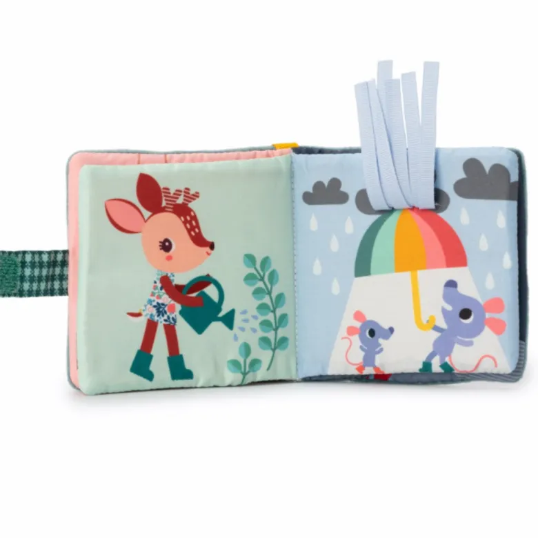 Lilliputiens Activity Book with Teething Ring, Joe