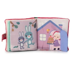 Lilliputiens Activity Book with Teething Ring, Little Red Riding Hood