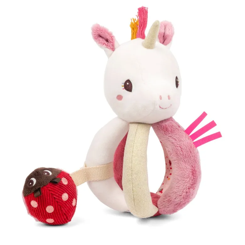 Lilliputiens Baby Toy – Lena Rattle with Handle
