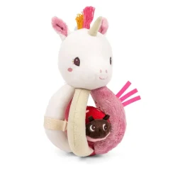 Lilliputiens Baby Toy – Lena Rattle with Handle