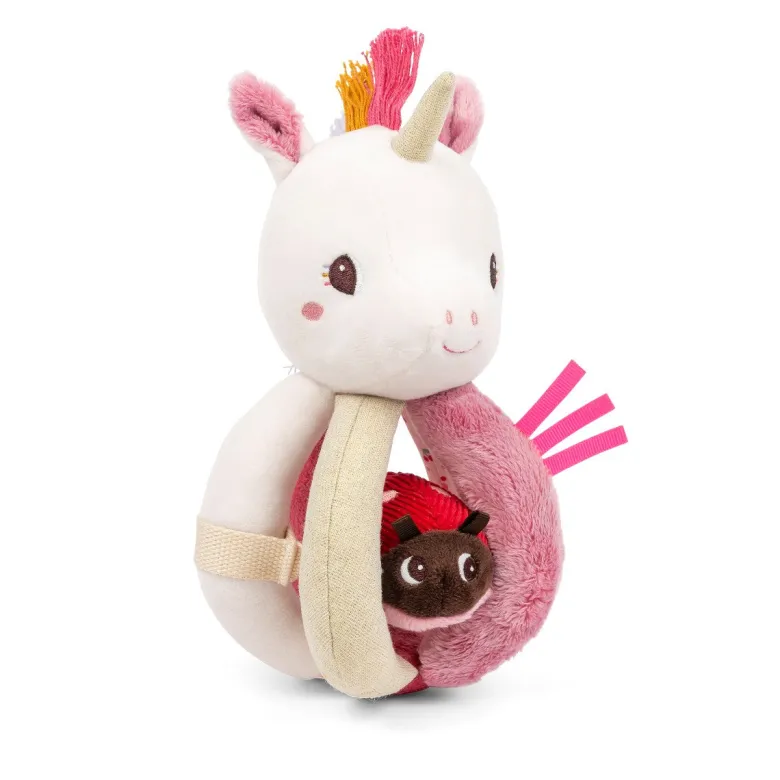 Lilliputiens Baby Toy – Lena Rattle with Handle