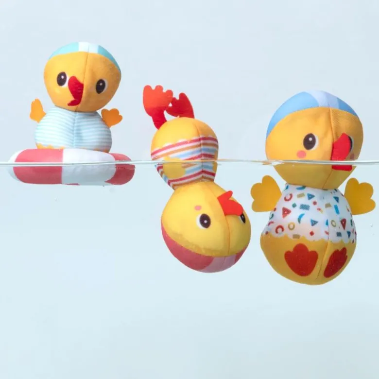 Lilliputiens Bath Toy, Ducklings Learn to Swim