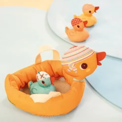 Lilliputiens Bath Toy, Mother Duck and Ducklings