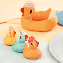 Lilliputiens Bath Toy, Mother Duck and Ducklings