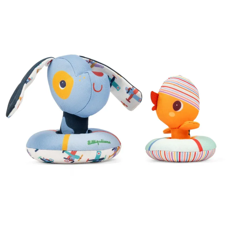 Lilliputiens Bath Toys – Jules & Gaspard Water Play