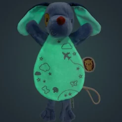 Lilliputiens Jules Security Blanket, Glow-in-the-Dark