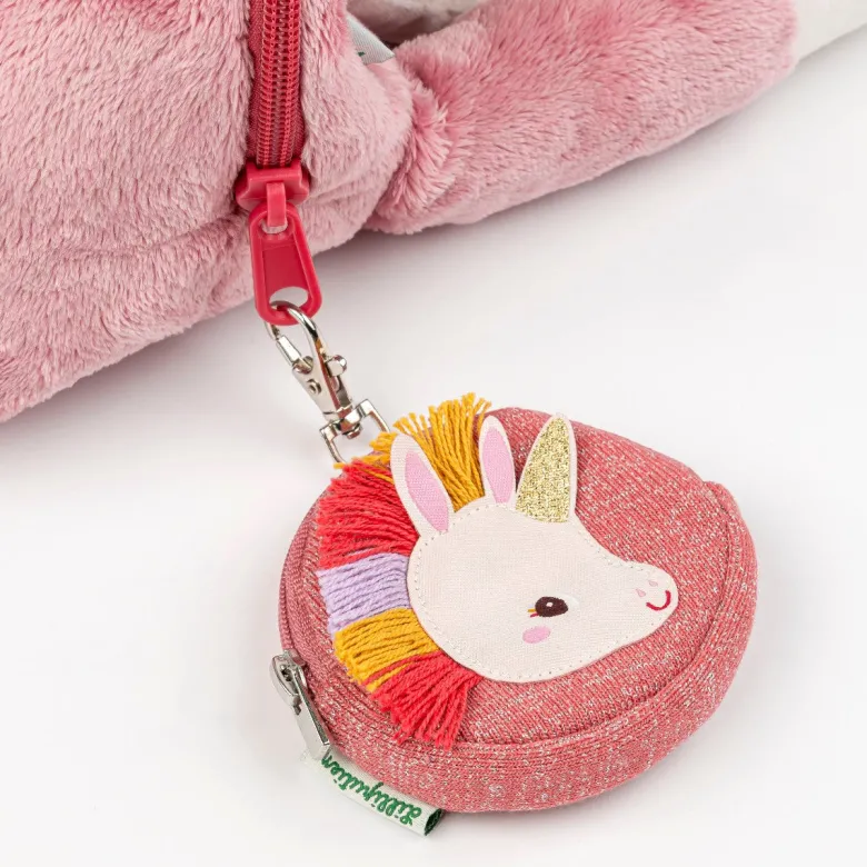 Lilliputiens purse, Lena purse, and bag charm for your handbag