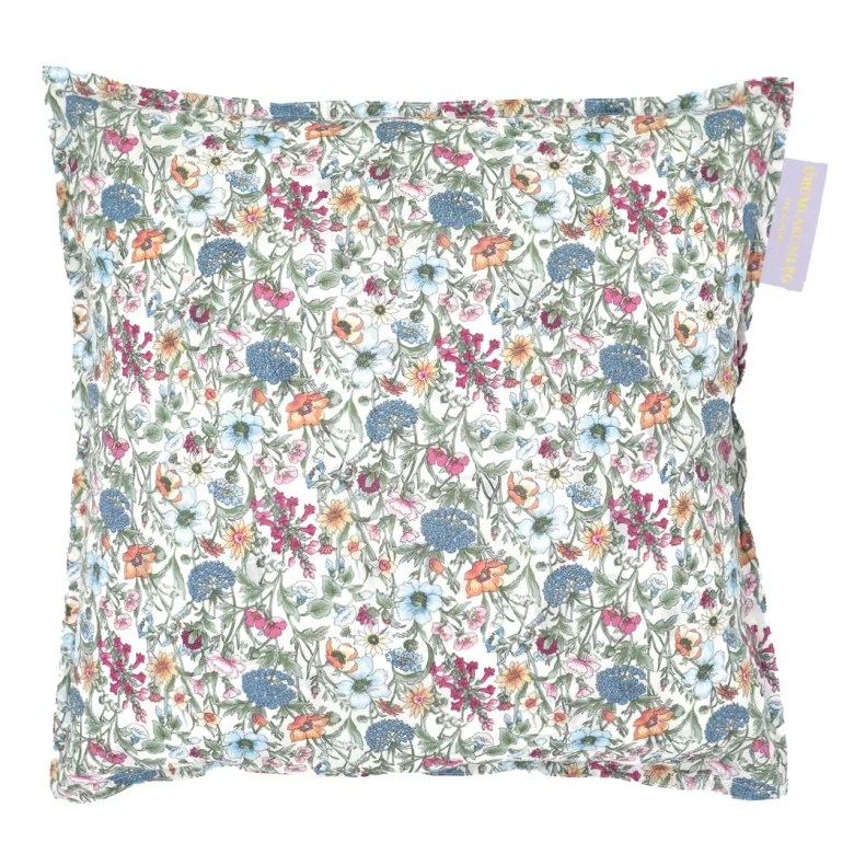 Lirum Larum Leg Mini, Liberty cushion, 40 x 40 cm – Summer