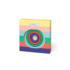 Little L, Baby Toy, Activity Rings - Vibrant Colors