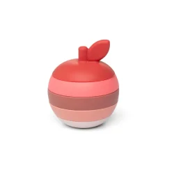 Little L, Baby Toy, Stacking Apple - Red and Pink