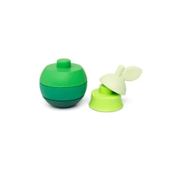 Little L, Baby Toy, Stacking Pear - Shades of Green
