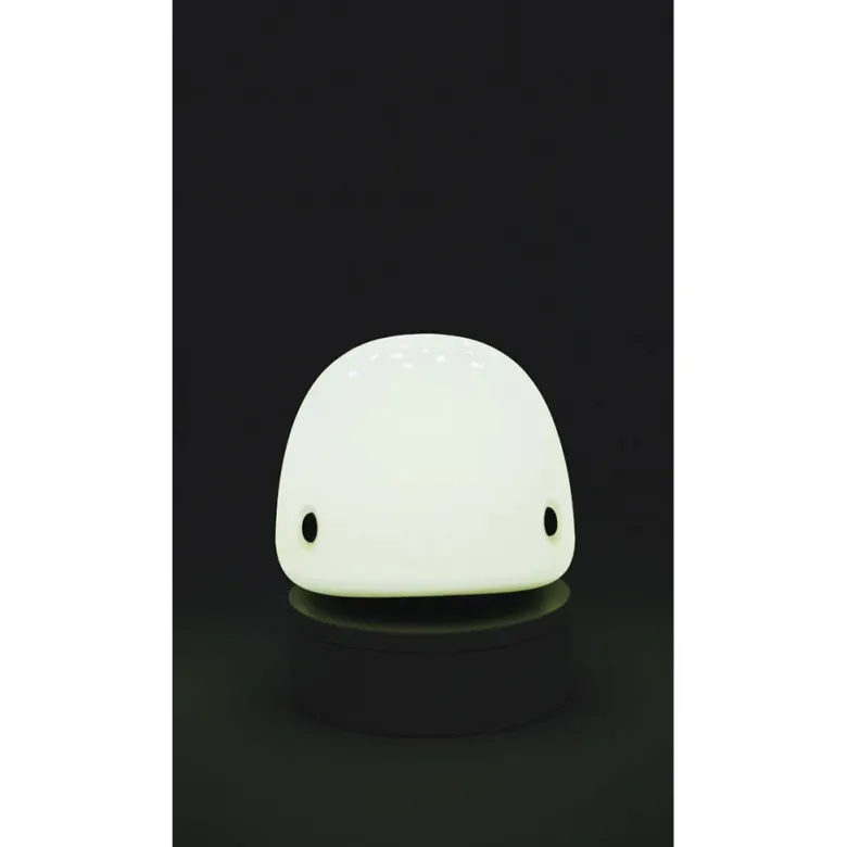 Little L. LED Night Lamp/Projector with Remote Control and 7 Light Settings - Wilda Whale