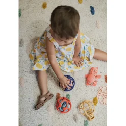 Little L, Sensory Balls, Orange and Blue