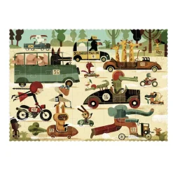 Londji Pocket Puzzle, Vroom Vroom - 50 Pieces