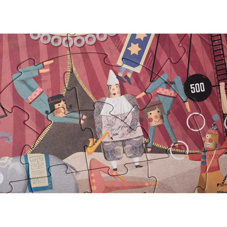Londji Puzzle, Round, Circus Edition - 36 Pieces