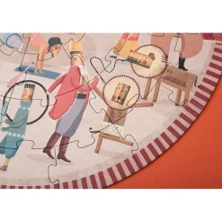 Londji Puzzle, Round, Circus Edition - 36 Pieces