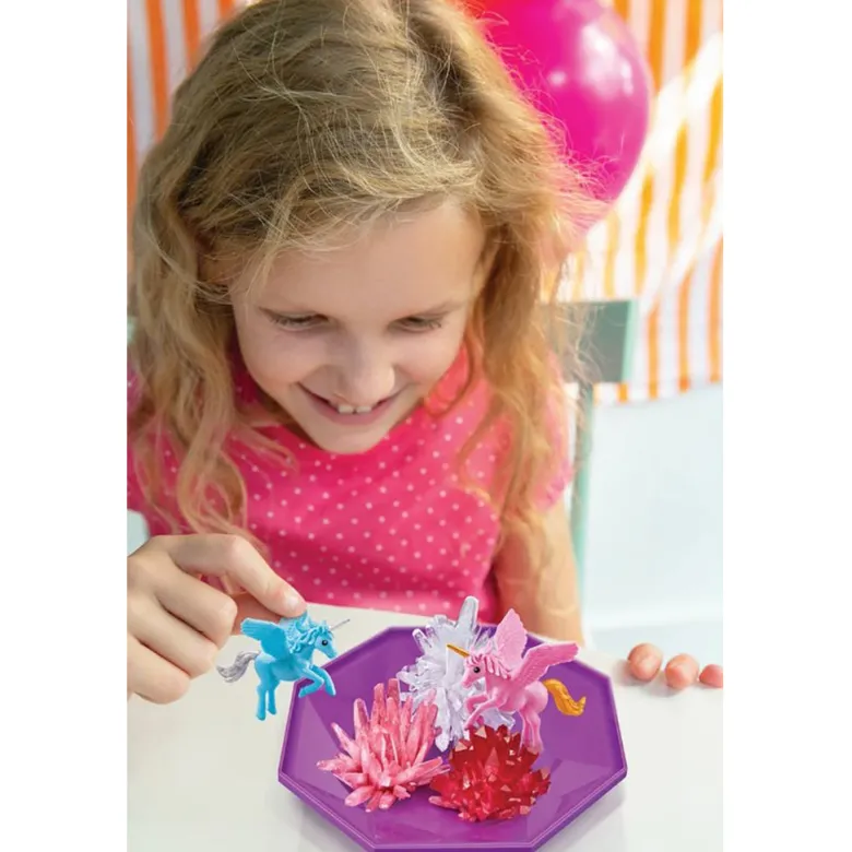 4M Experiment Kit, Crystal Growing, Magical Unicorn Terrarium – For Ages 10 and Up