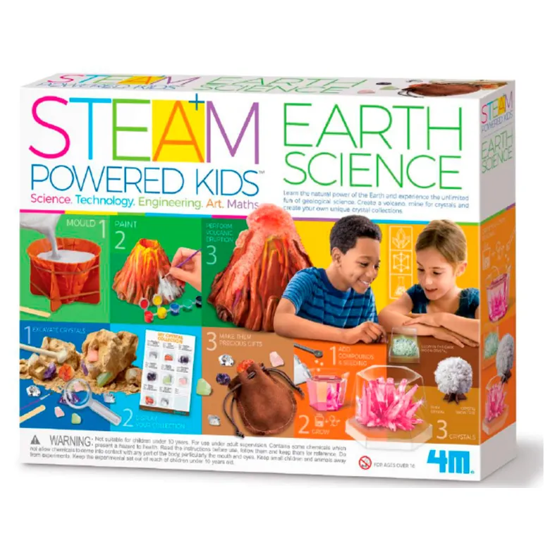 4M Steam-Powered Kids/Earth Science Kit