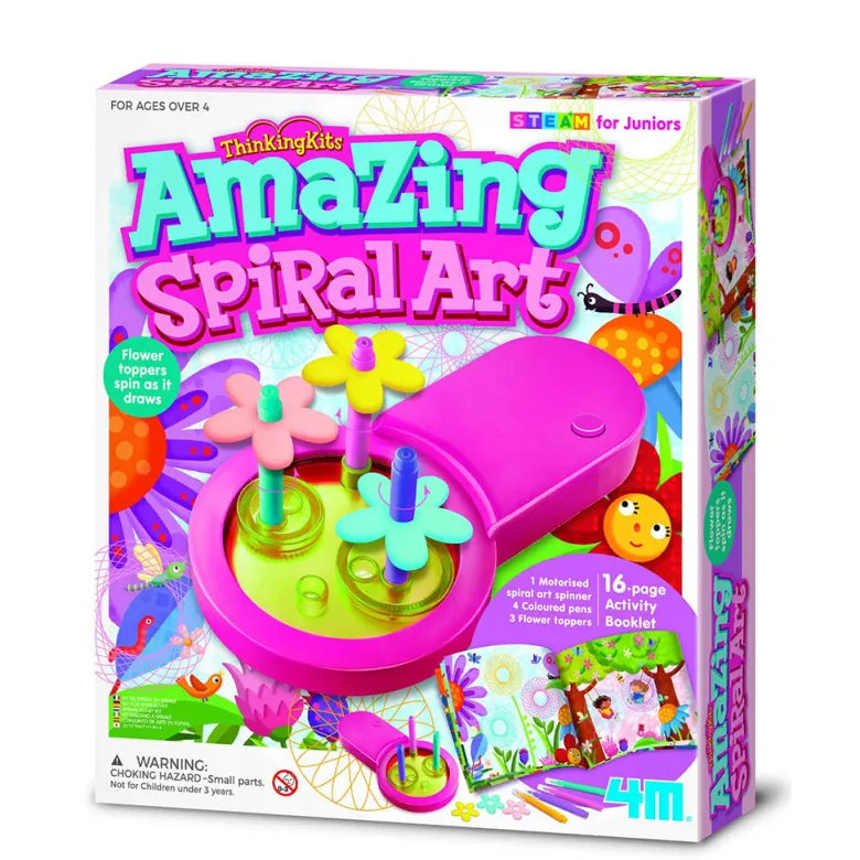 4M ThinkingKits / Amazing Spiral Art - Drawing Spiral