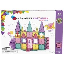 Magna-Tiles Deluxe Slot, Magnetic Construction Set with 48 Pieces
