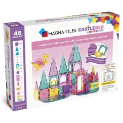 Magna-Tiles Deluxe Slot, Magnetic Construction Set with 48 Pieces
