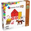 Magna-Tiles Farm Animals, Magnetic Building Set with 25 Pieces