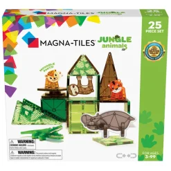 Magna-Tiles Jungle Animals, Set of 25 Pieces