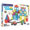 Magna-Tiles Magnetic Building Set, City Center - 110 Pieces