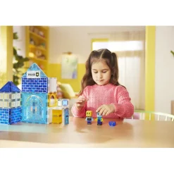 Magna-Tiles Magnetic Building Set, Police Station 36 Pieces