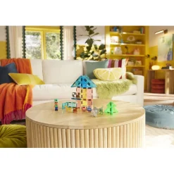 Magna-Tiles Magnetic Construction Set, Dog Daycare – 27 Pieces