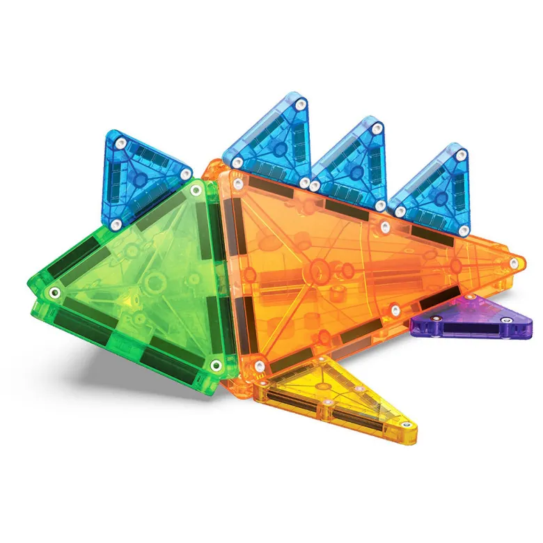 Magna-Tiles MicroMags Combo, Magnetic Building Set with 46 Pieces