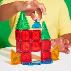 Magna-Tiles MicroMags Travel Set, Magnetic Construction Kit with 26 Pieces
