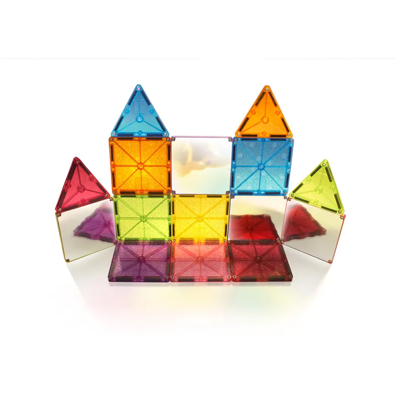 Magna-Tiles Stardust Magnetic Building Set with 15 Pieces