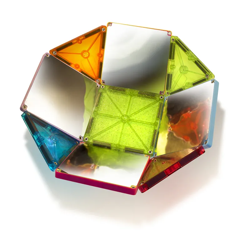 Magna-Tiles Stardust Magnetic Building Set with 15 Pieces