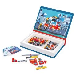 Magnetic Game by Janod, Firefighter