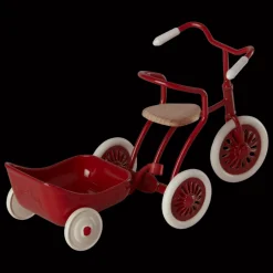 Maileg Bicycle Wagon, Mouse, Red