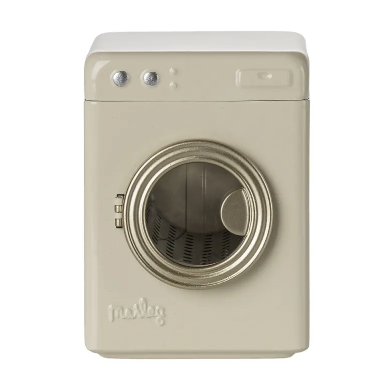 Maileg Doll Accessories for Mice, Washing Machine - Off-White
