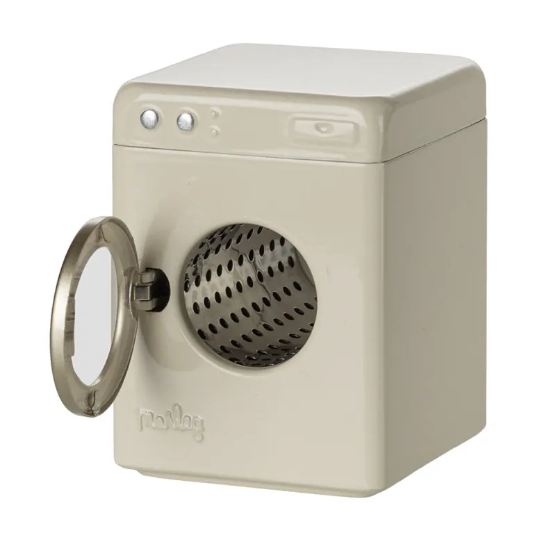 Maileg Doll Accessories for Mice, Washing Machine - Off-White