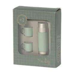 Maileg Doll Accessories, Thermos and Cups - Mint