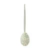 Maileg Easter Decoration, Hanging Ornament - Easter Egg with Flowers - Mint