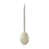 Maileg Easter Decoration, Hanging - Easter Egg with Leaves - Dark Mint