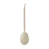 Maileg Easter Decoration, Hanging - Easter Egg with Leaves - Olive