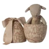 Maileg Easter Egg with Micro Lamb, Small - Pink