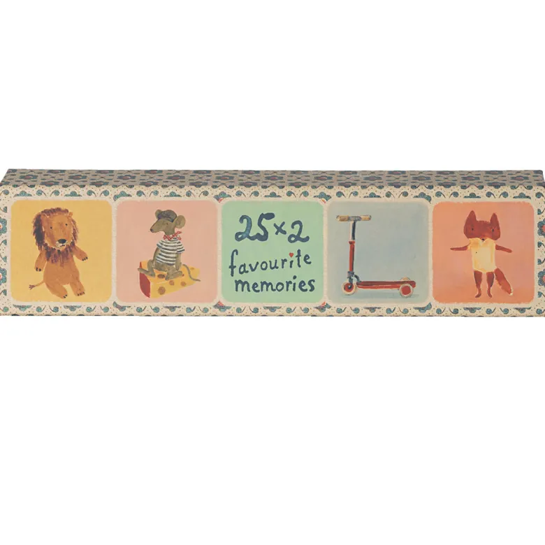 Maileg Memory Game, Limited Edition - 25th Anniversary Edition