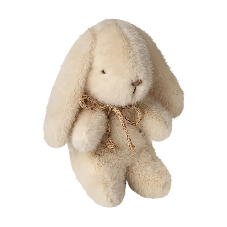 Maileg Plush Bunny, Mini - Raw White