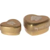 Maileg Tooth Boxes for Milk Teeth, Set of 2 – Gold