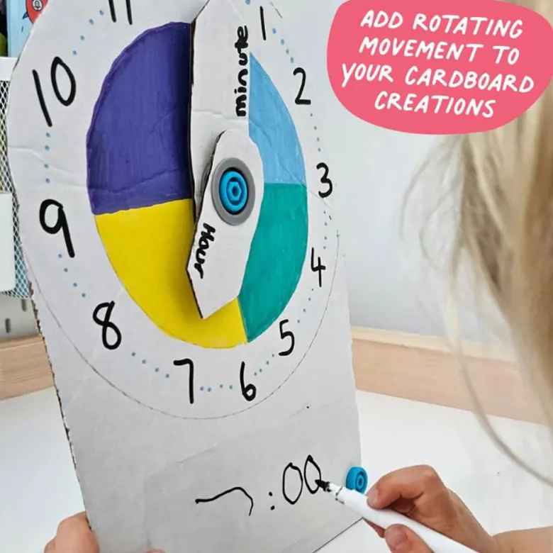 Makedo Roto, Rings for Build-Your-Own Cardboard Creations
