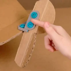 Makedo Spin Hinge, Hinges for DIY Cardboard Creations - Set of 6